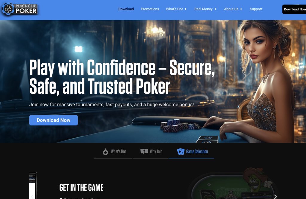 Black Chip Poker Screenshot